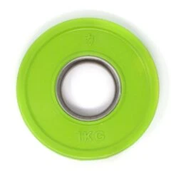 Rubber Coated Fractional Plate Set, Coloured - 15KG -Strength Shop 1kg rubber plate overhead 2 5d28be0e 723c 4c6b b348 0532ec6134c3