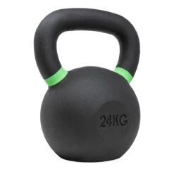 B-WARE Strength Shop Cast Iron Kettlebells - Single Mould, Powder Coated, 4-64KG -Strength Shop 24KG V1