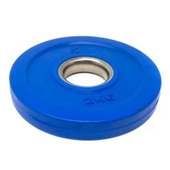 Rubber Coated Fractional Plate Set, Coloured - 15KG -Strength Shop 2kg rubber plate 2 aa3b0a00 1ea9 46bc b72a 501f2f3fdbaa