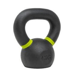 B-WARE Strength Shop Cast Iron Kettlebells - Single Mould, Powder Coated, 4-64KG -Strength Shop 4KG V3