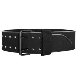 Double Prong Belt, All Black, 10MM - IPF Approved