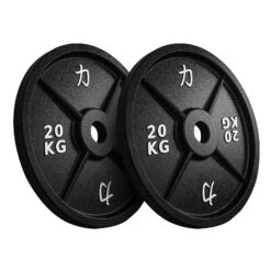 157.5KG Set - Riot Cast Iron Plates -Strength Shop AmazonCastIronOpener pair 6
