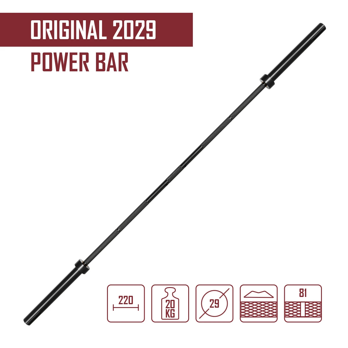 Original 2029 Power Bar, All Black E-Coating 4 Original 2029 Power Bar, All Black E-Coating - Image 2