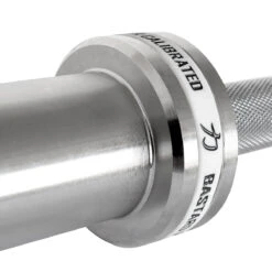 Calibrated Bastard Power Bar - Stainless Steel, IPF Approved 12 Calibrated Bastard Power Bar - Stainless Steel, IPF Approved -Strength Shop BAR BAST POWER CALIBRATED IPF APROVED STAINLESS 4