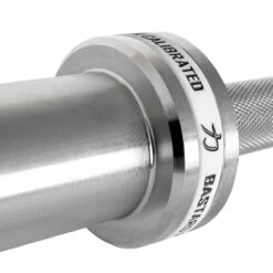Calibrated 20kg Bastard Power Bar - IPF Approved -Strength Shop BAR BAST POWER NIP CALIBRATED 3