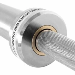 Calibrated 20kg Bastard Power Bar - IPF Approved -Strength Shop BAR BAST POWER NIP CALIBRATED 4