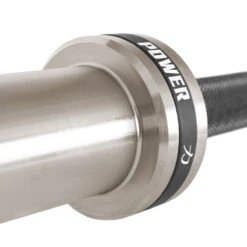 Bastard Power Bar With Black Chrome Shaft & Bronze Bushings -Strength Shop BASTARD Power Black 3