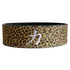 Leopard Print Lever Belt, 10mm - IPF Approved -Strength Shop BEL 10MM LVR LEOPARD Shop 2