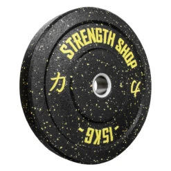 B-WARE Crumb Bumper Plates W/ Colour Coded Dots, 5kg-25kg Or 150kg Set 14 B-WARE Crumb Bumper Plates W/ Colour Coded Dots, 5kg-25kg Or 150kg Set -Strength Shop BUMP CRUMB 15 1