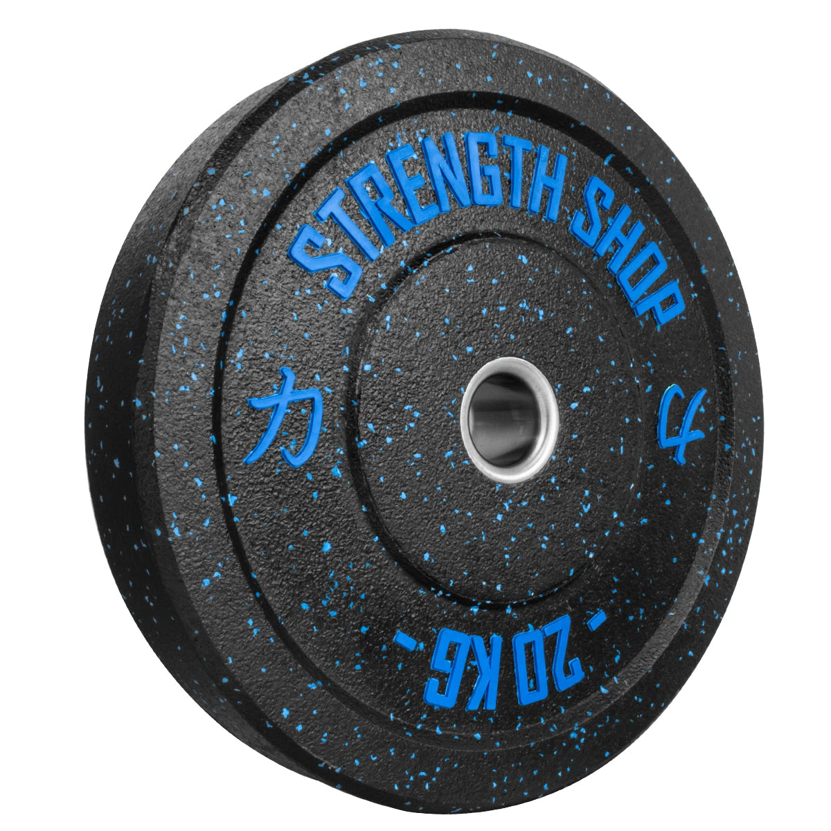 B-WARE Crumb Bumper Plates W/ Colour Coded Dots, 5kg-25kg Or 150kg Set 4 B-WARE Crumb Bumper Plates W/ Colour Coded Dots, 5kg-25kg Or 150kg Set - Image 2