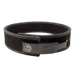Narrow 7.6cm Black Lever Belt, 10mm - IPF Approved