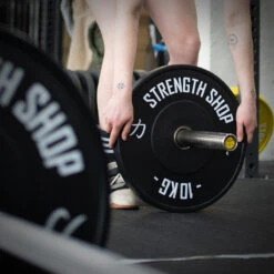 B-WARE Riot Bumper Plates 2.0 – Black -Strength Shop Bumper Black Addition 2