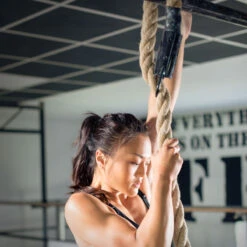 Climbing Rope 4.5m – Manila-Fibres -Strength Shop CLIMBING ROPE Shop 3