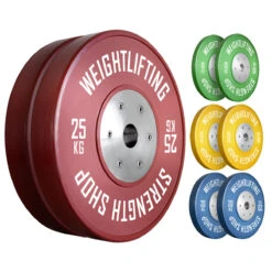 140KG Set - Competition Olympic Bumper Plates