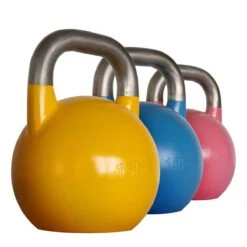 Stainless Steel Competition Kettlebells - 4-36KG 31 Stainless Steel Competition Kettlebells - 4-36KG -Strength Shop COMP KB 4 BNDL 8 12 16