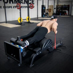 Floor Glute Ham Developer/Hip Thrust Machine -Strength Shop GHD Action 1