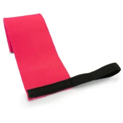 Heavy Wrist Wraps, Pink, IPF Approved – 60cm/90cm -Strength Shop Heavy Pink Pro Thumb Loop