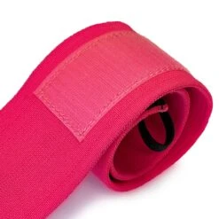 Heavy Wrist Wraps, Pink, IPF Approved – 60cm/90cm -Strength Shop Heavy Pink Pro Velcro
