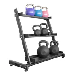 Tiered Kettlebell Rack