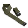 Originals Lifting Straps, Khaki - Cotton -Strength Shop Khaki Green Straps V1 White Background