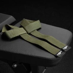 Originals Lifting Straps, Khaki - Cotton -Strength Shop Khaki Green Straps V3