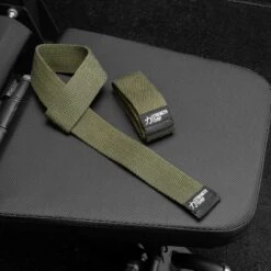 Originals Lifting Straps, Khaki - Cotton -Strength Shop Khaki Green Straps V4
