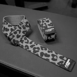 Originals Lifting Straps, Dark Leo - Cotton -Strength Shop LIFT STRAPS DRK LEO 7