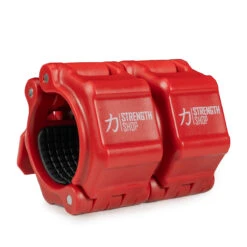 Olympic Flip Lock Collars V2 -Strength Shop Lock Tight Collars Red V1