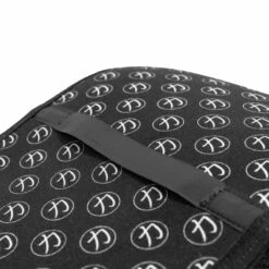 Neoprene 7mm Underbelt -Strength Shop Logo Print Neoprene Support Belt Closeup