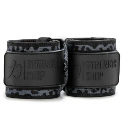 Medium Wrist Wraps, Dark Leo - IPF Approved – 30cm/60cm -Strength Shop Medium Dark Leo V5