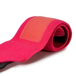 Medium Wrist Wraps, Pink, IPF Approved – 30cm/60cm -Strength Shop Medium Pink V3