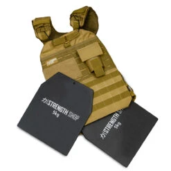 Tactical Plate Carrier Vest – 8kg, 10kg Or 15kg -Strength Shop Military Plate Carrier Vest 10kg