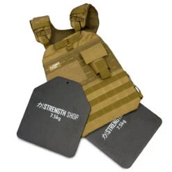 Tactical Plate Carrier Vest – 8kg, 10kg Or 15kg -Strength Shop Military Plate Carrier Vest 15kg
