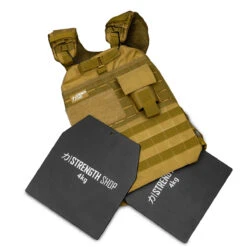 Tactical Plate Carrier Vest – 8kg, 10kg Or 15kg -Strength Shop Military Plate Carrier Vest 8kg
