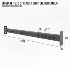 Original MRR 60 | 1075 Branded Crossmember -Strength Shop Original 1075 name Crossmember 1 056b3e0b 8064 4f11 8589 74327b2dae97 1