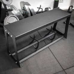 Plate Storage Bench -Strength Shop PLATE STORAGE BENCH 5