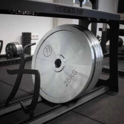 Plate Storage Bench -Strength Shop PLATE STORAGE BENCH 7