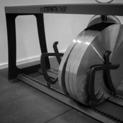 Plate Storage Bench -Strength Shop PLATE STORAGE BENCH 8