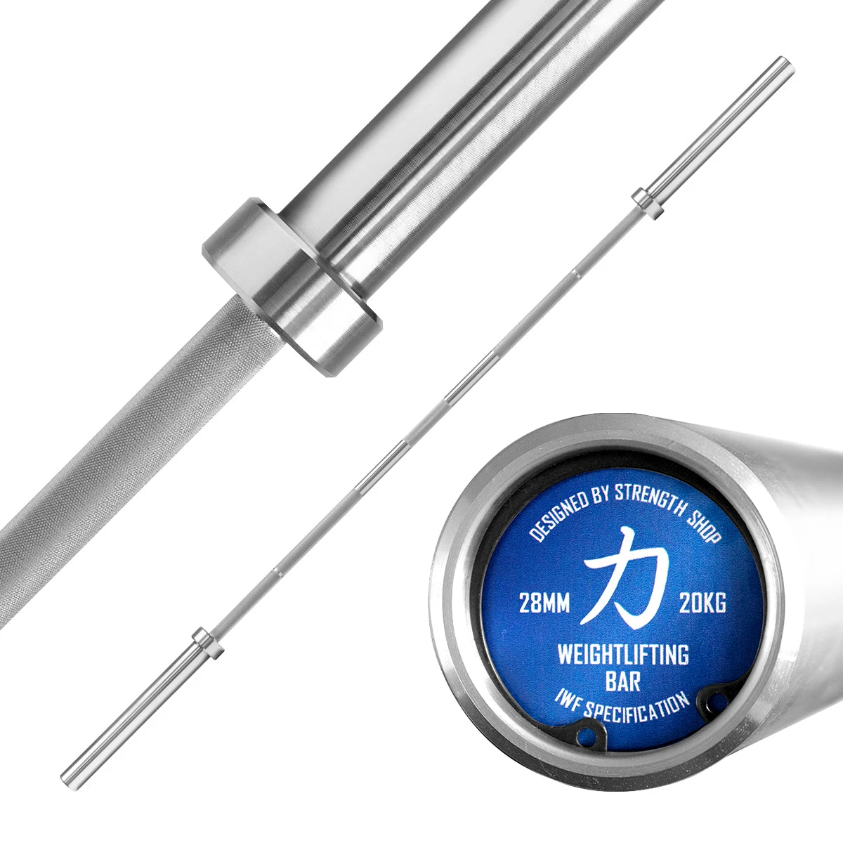 Riot Weightlifting Bar - Men's 20kg, IWF Specification 3 Riot Weightlifting Bar - Men's 20kg, IWF Specification