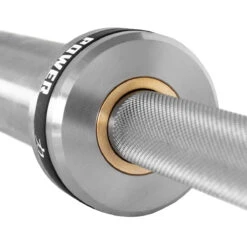 Bastard Power Bar, Nickel Plated Shaft -Strength Shop SHOP BAR BAST POWER CHROME SHOP 4