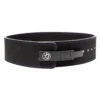 Black W/ Purple Stitching Lever Belt, 10mm - IPF Approved -Strength Shop SHOP BEL 10MM LVR BLK PURPLE 1 1