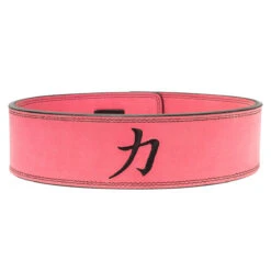 Pink Lever Belt, 10mm - IPF Approved -Strength Shop SHOP BEL 10MM LVR PINK BLK 3 s