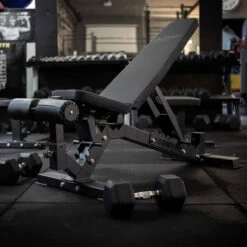 Riot FID Utility Bench W/ Foot Roller – 75mm -Strength Shop SHOP BENCH UTL RIOT FID 1