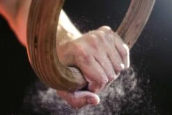 Gymnastic Rings And Straps - FinalRep Approved -Strength Shop SHOP GYM RING WOODEN 28 6