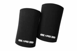 7mm PRO Elbow Sleeves - Extra Stiff Neoprene - FinalRep Approved -Strength Shop SHOP NEO ELB 7MM BLK STIFF 1