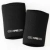 7mm PRO LITE Elbow Sleeves - Hybrid Extra Stiff/Regular Neoprene- FinalRep Approved -Strength Shop SHOP NEO ELB 7MM BLK STIFF LITE 1 finalrep
