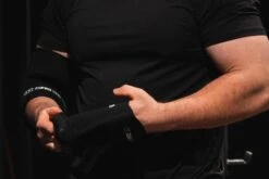 7mm PRO LITE Elbow Sleeves - Hybrid Extra Stiff/Regular Neoprene- FinalRep Approved 16 7mm PRO LITE Elbow Sleeves - Hybrid Extra Stiff/Regular Neoprene- FinalRep Approved -Strength Shop SHOP NEO ELB 7MM BLK STIFF LITE 10