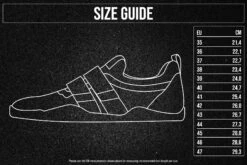 Notorious Lift - Sumo Sole Gen 4, Bushido Red -Strength Shop SHOP NTRS G4 SIZE GUIDE 1