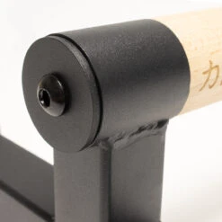 Wooden Grip Parallettes - 3 Sizes, Steel Base -Strength Shop SHOP PARALLETTES LARGE 6