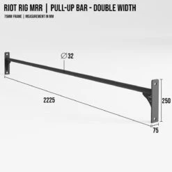Riot Rig MRR | Pull-Up Bars - Structural Pull-up Bars -Strength Shop SHOP RIOT PULLUP BAR DBL 2 83925578 fb0b 41be 9008 946ba1122b4c